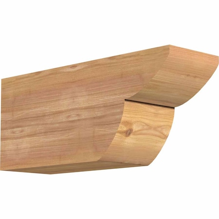 Ekena Millwork Crestline Smooth Rafter Tail, Western Red Cedar, 5 1/2"W x 8"H x 18"L RFT06X08X18CRE00SWR